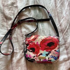 Kate Spade Abstract Floral Crossbody Bag